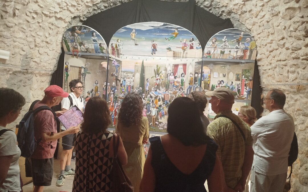 Segona i darrera visita guiada a l’exposició «Vanity Fair (un altar sense heroi)» a càrrec de l’artista Gino Rubert