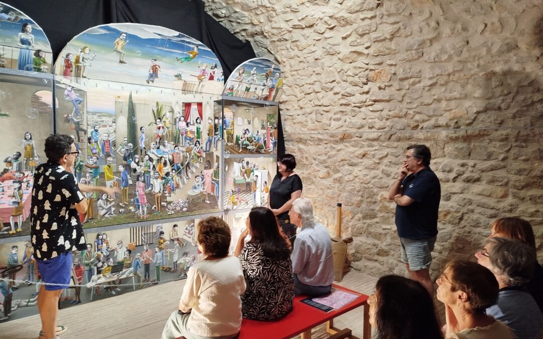 Presentació del catàleg de l’exposició Vanity Fair (un altar sense heroi) de Gino Rubert a l’Alfolí de la Sal-Museu de l’Escala