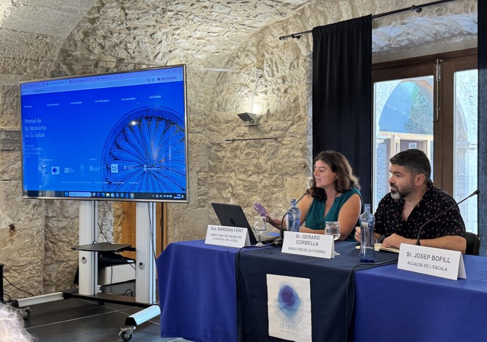 La presentació del Portal de la Memòria de la Salaó tanca una nova edició de la Festa de la Sal